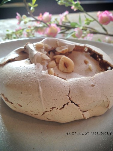 Hazelnoot Meringe