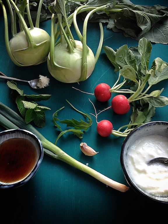 koolrabi salad ingredients kopie