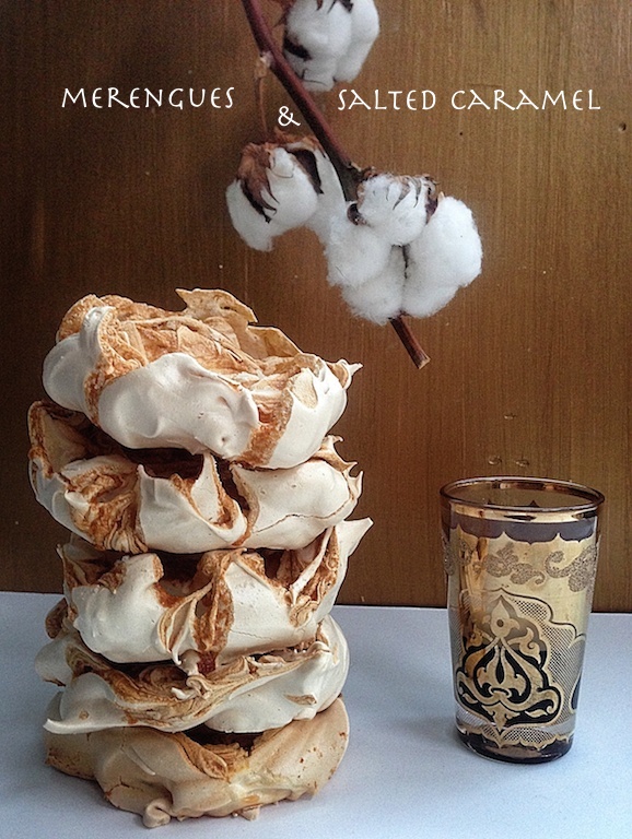 Merengues salted caramel