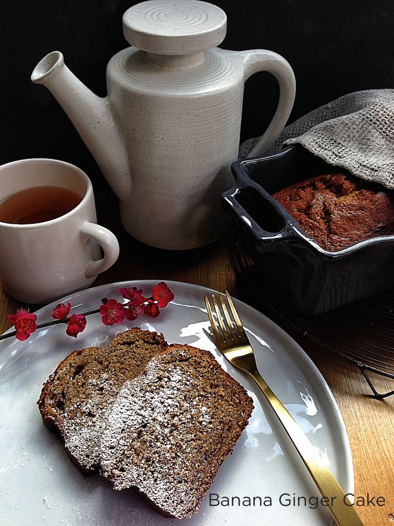 banana ginger cake, Basket Delights