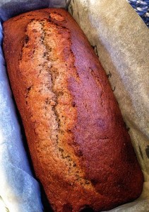whole bake banana ginger cake