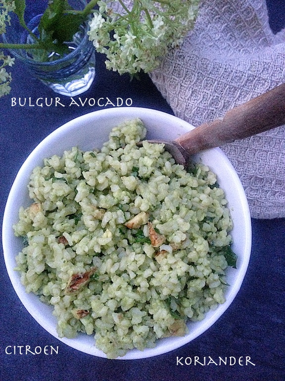 bulgur avocado 