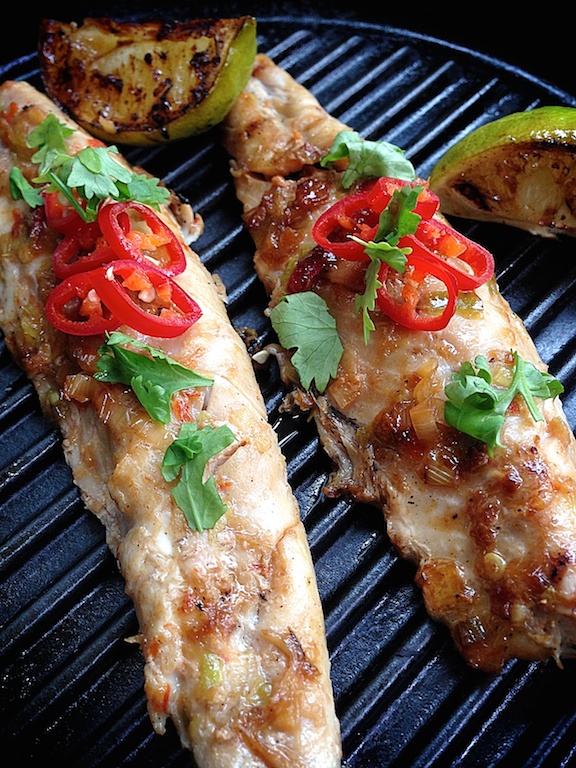 mackerel grilled Basket Delights